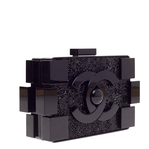 chanel rhinestone lego clutch|Chanel Lego sets.